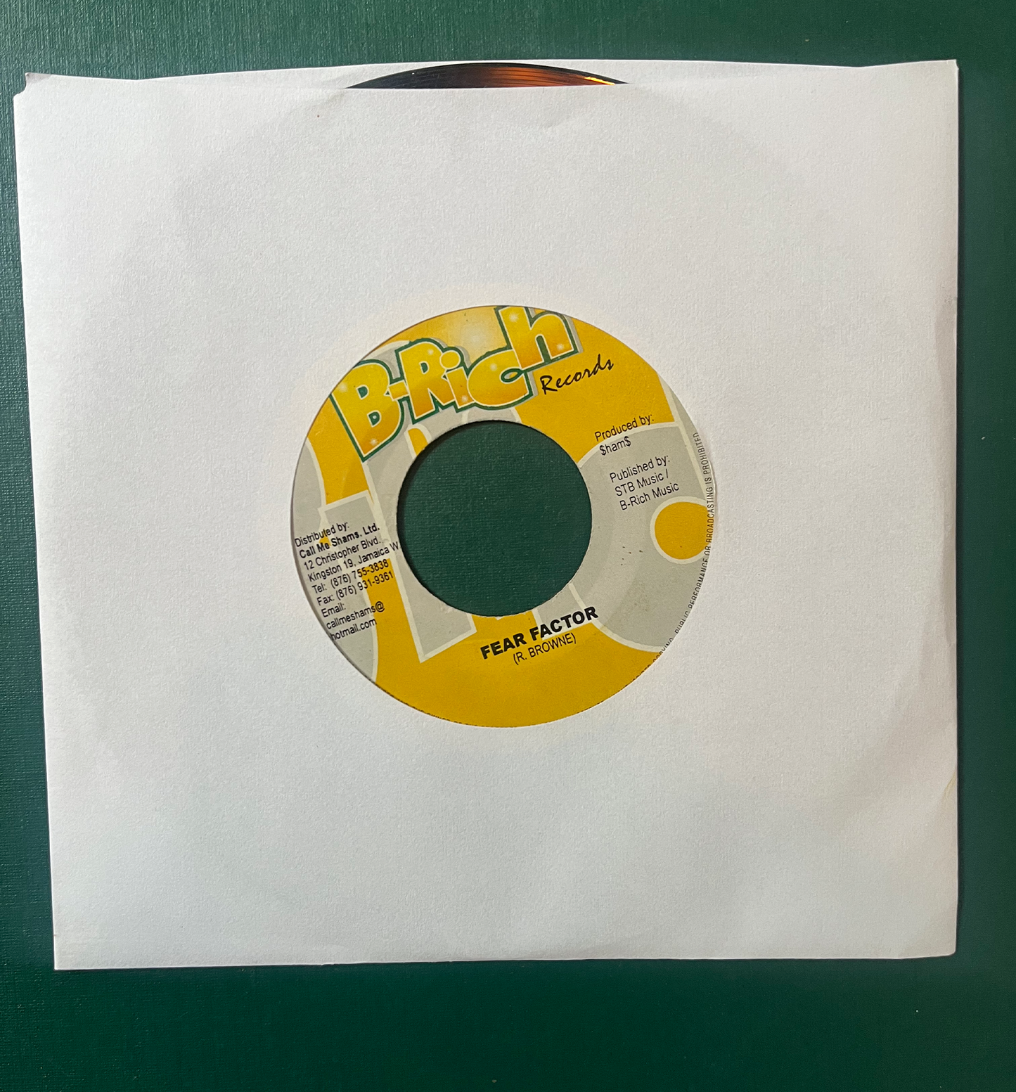 7"Inch Fear Factor