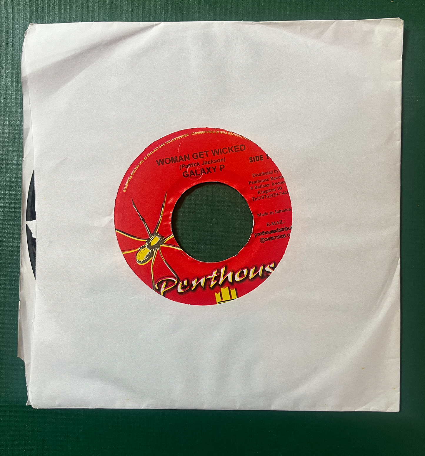 7" Woman get Wicked, Galaxy P