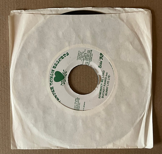 7" Inch Remember me lord, Bunny Lye Lye.