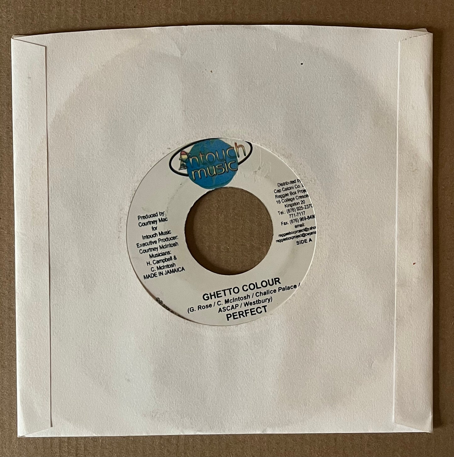 7" Inch Ghetto Colour, Perfect.