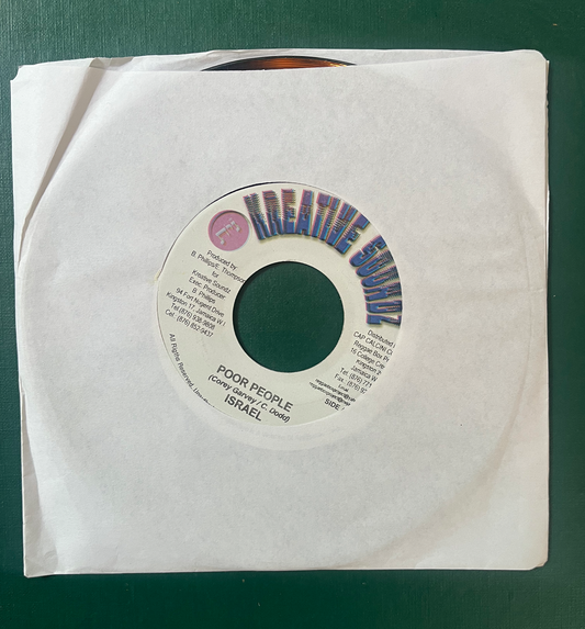7" Inch POOR PEOPLE, Israel.