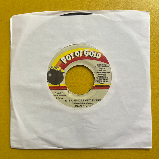 7" Inch ITS A JUNGLE OUT THERE
