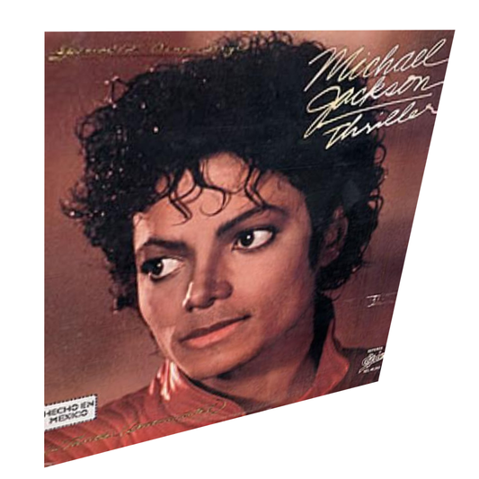 LP" Michael Jackson Thriller - RED Vinyl