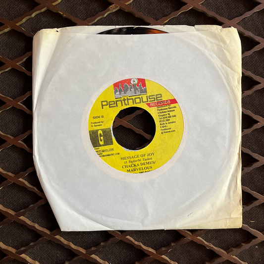 7" Message of Joy, CHACKA DEMUS.