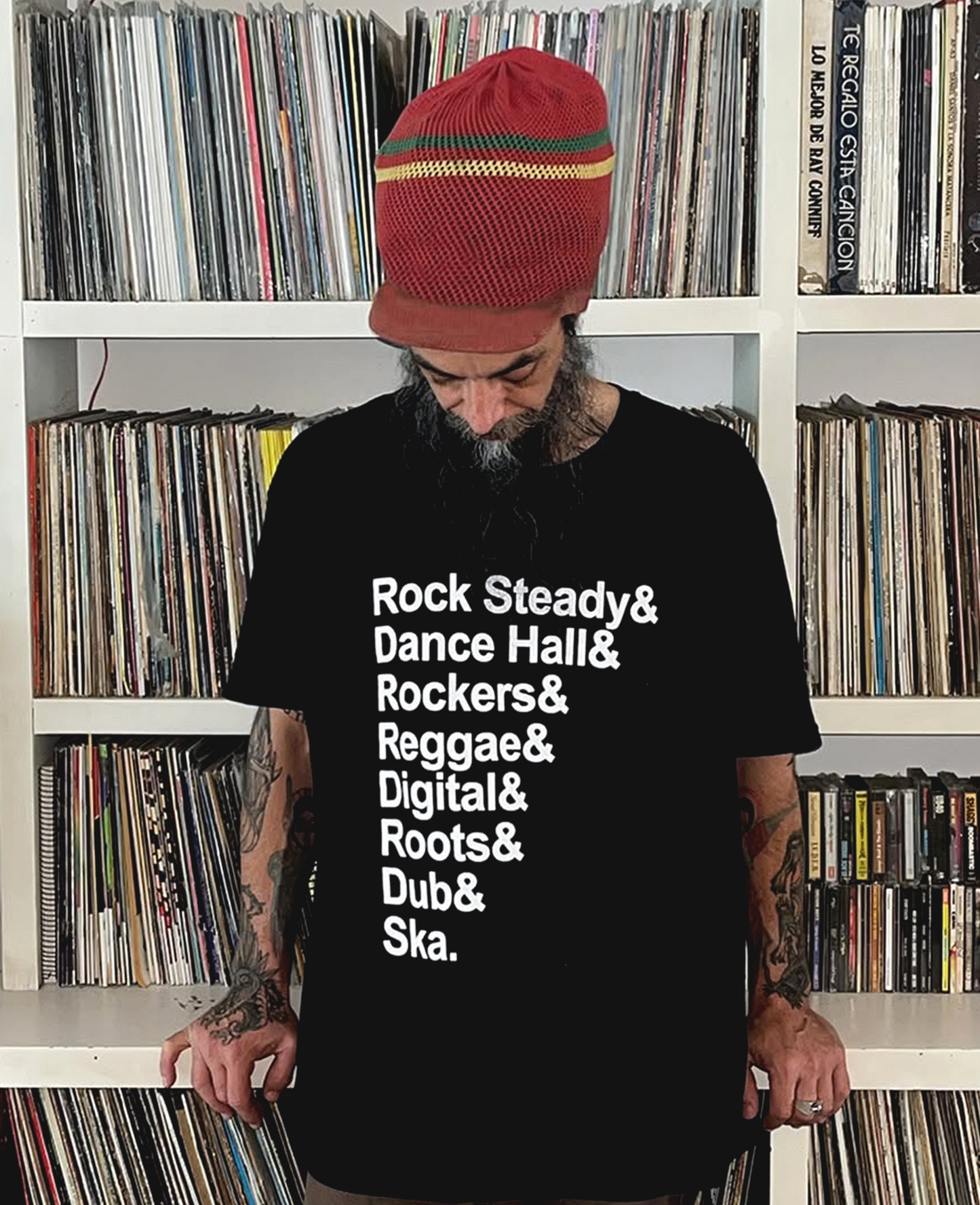 Playera REGGAE , ROOTS, DANCEHALL & DUB
