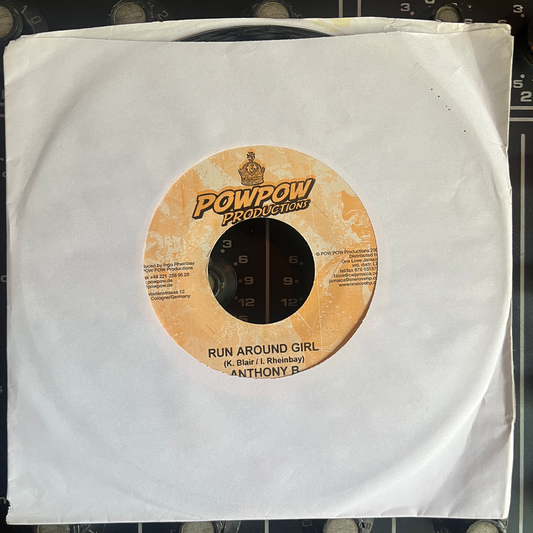 7" Inch ANTHONY B, Run Around Girl