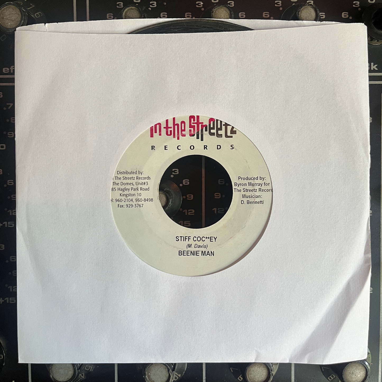 7" Inch BEENIE MAN, Stiff Coc**ey