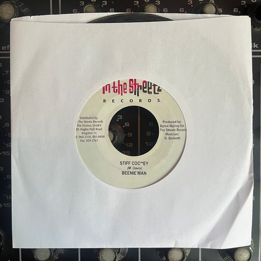 7" Inch BEENIE MAN, Stiff Coc**ey