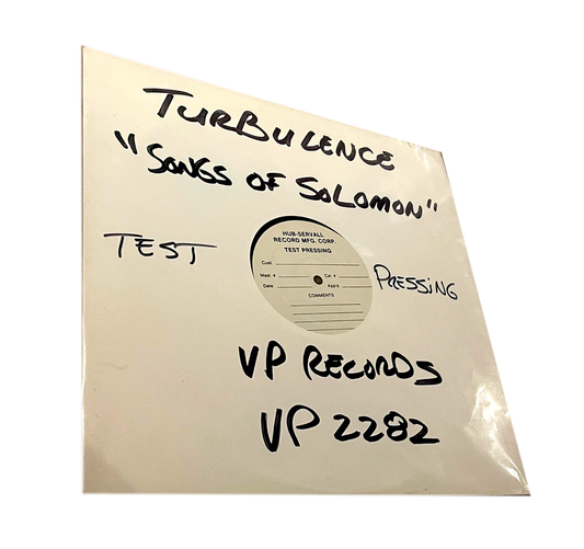 TEST PRESS-VP2282" SONGS OF SOLOMON-Turbulence