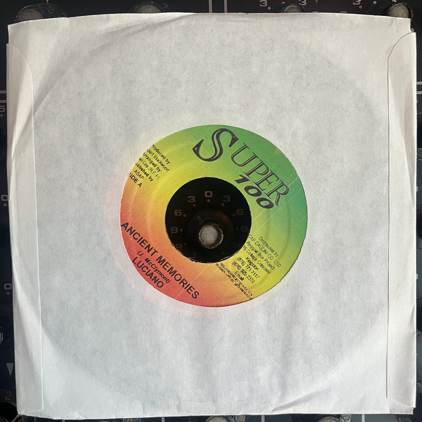 7" Inch LUCIANO, Ancient Memories.
