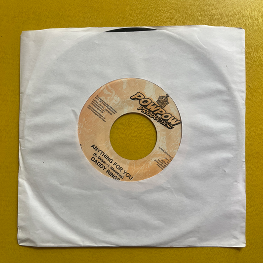 7" Inch ANYTHING FOR YOU