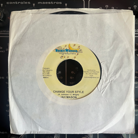 7" Inch JAH MANSON, Change your Style.