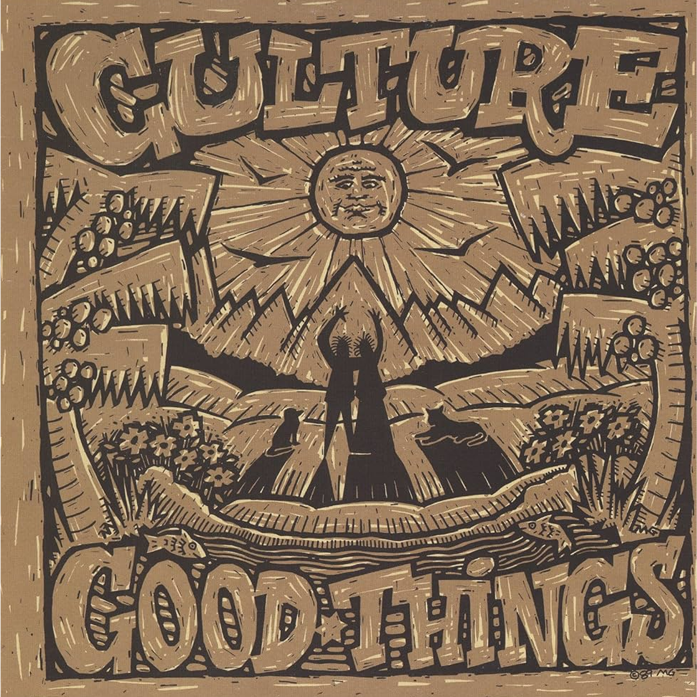 LP" CULTURE / GOOD THINGS. ORIGINAL PRESS