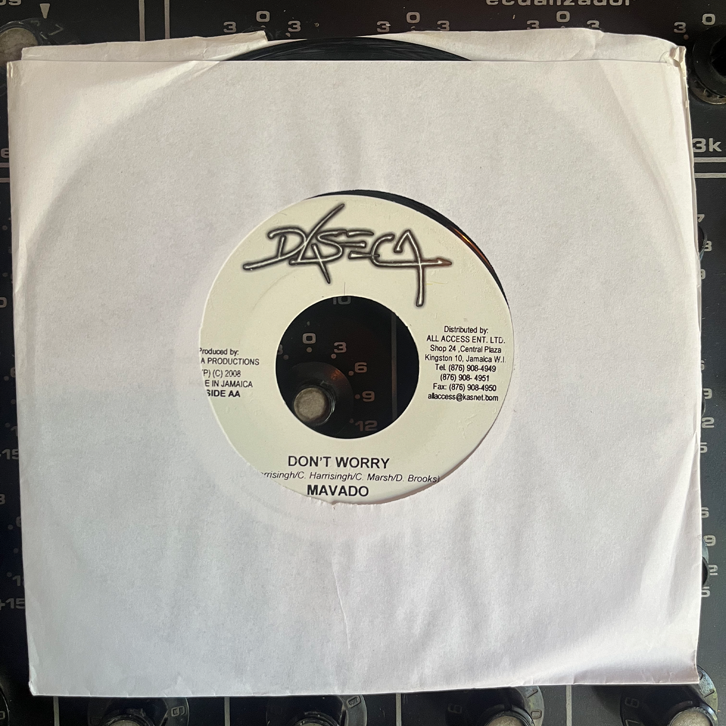 7" Inch MAVADO, Dont worry.