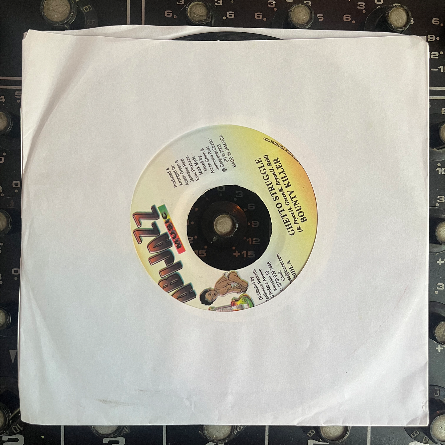 7" Inch BOUNTY KILLER, Ghetto Struggle