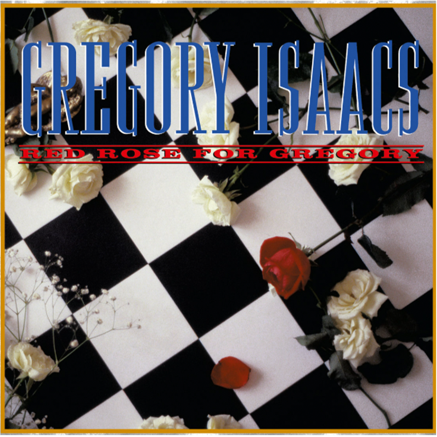 LP" GREGORY ISAACS, Red Rose For Gregory.