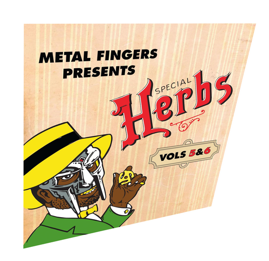 2xLP" Metal Fingers Presents: Special Herbs Volume 5&6 "APPLE RED"