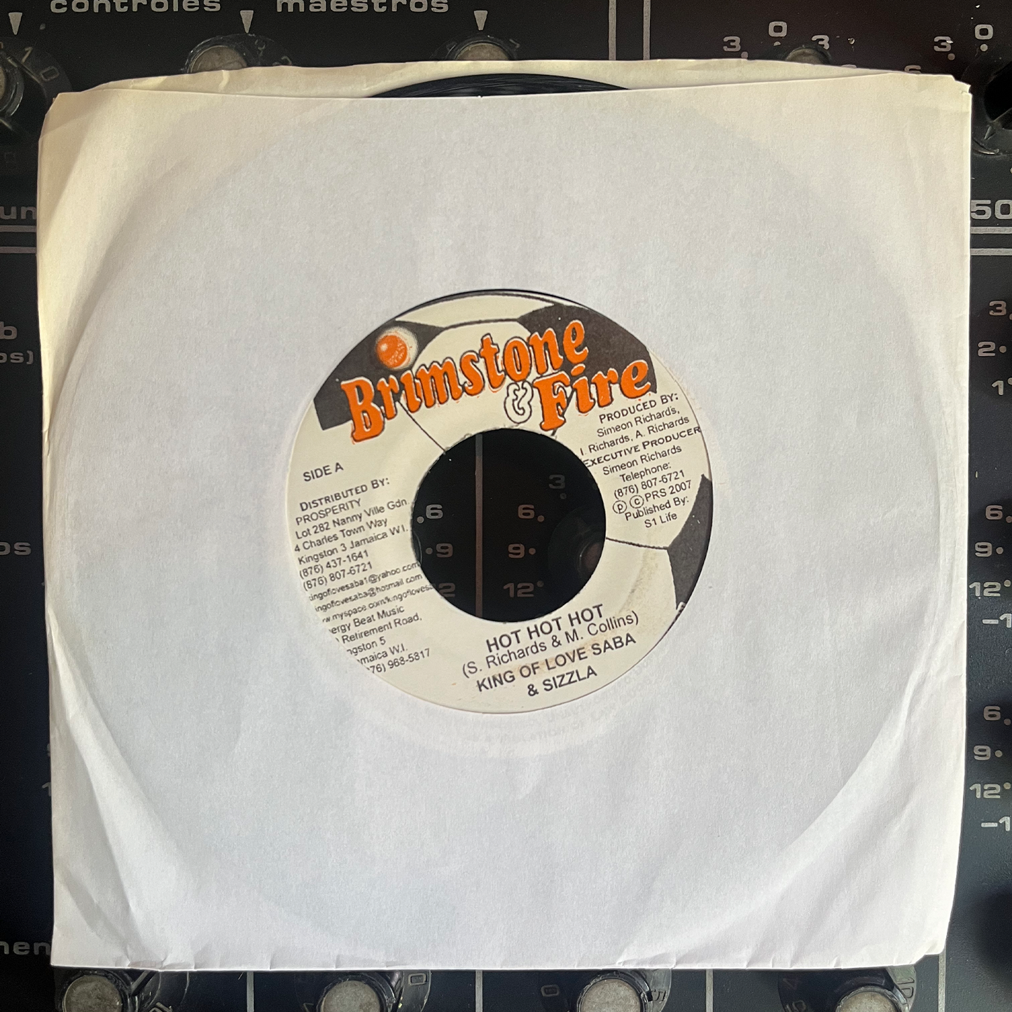 7" Inch SIZZLA, Hot Hot Hot