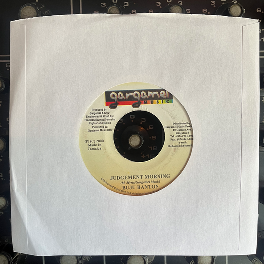 7" Inch BUJU BANTON, Judgment Moring.