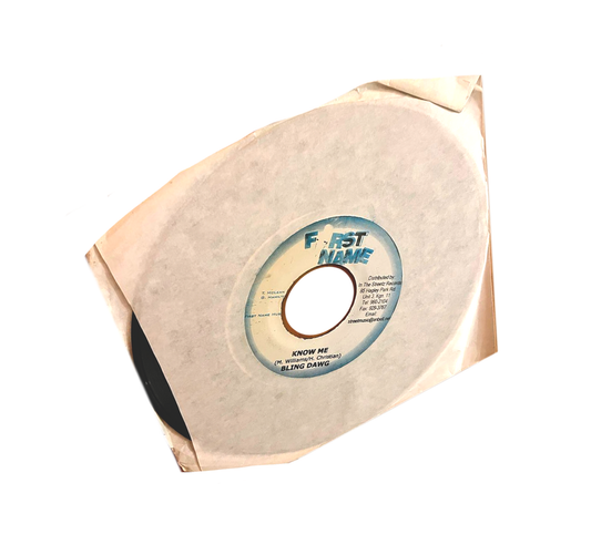 7" Bling Dawg - Know Me
