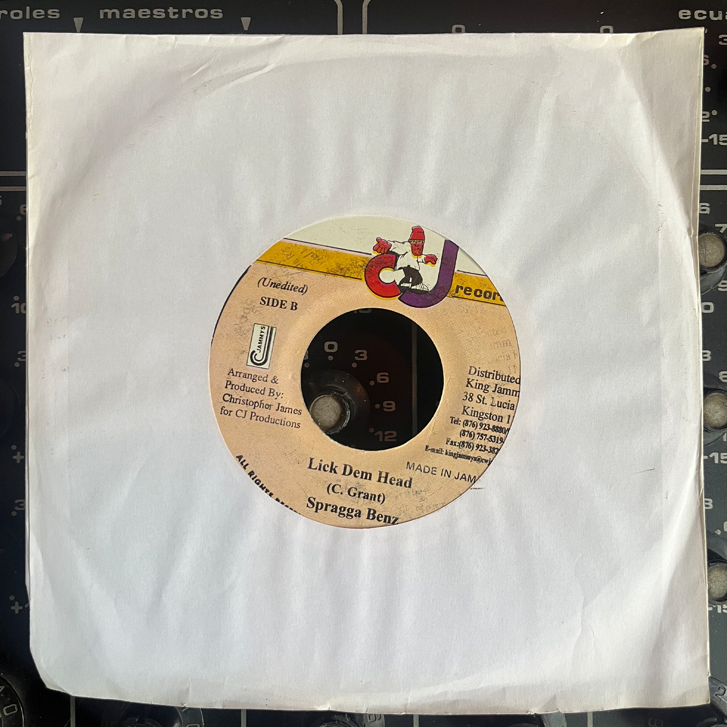 7" Inch SPRAGGA BENZ, Lick Dem Head