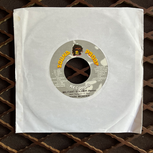 7 " Militant Soldier, MARK WONDER