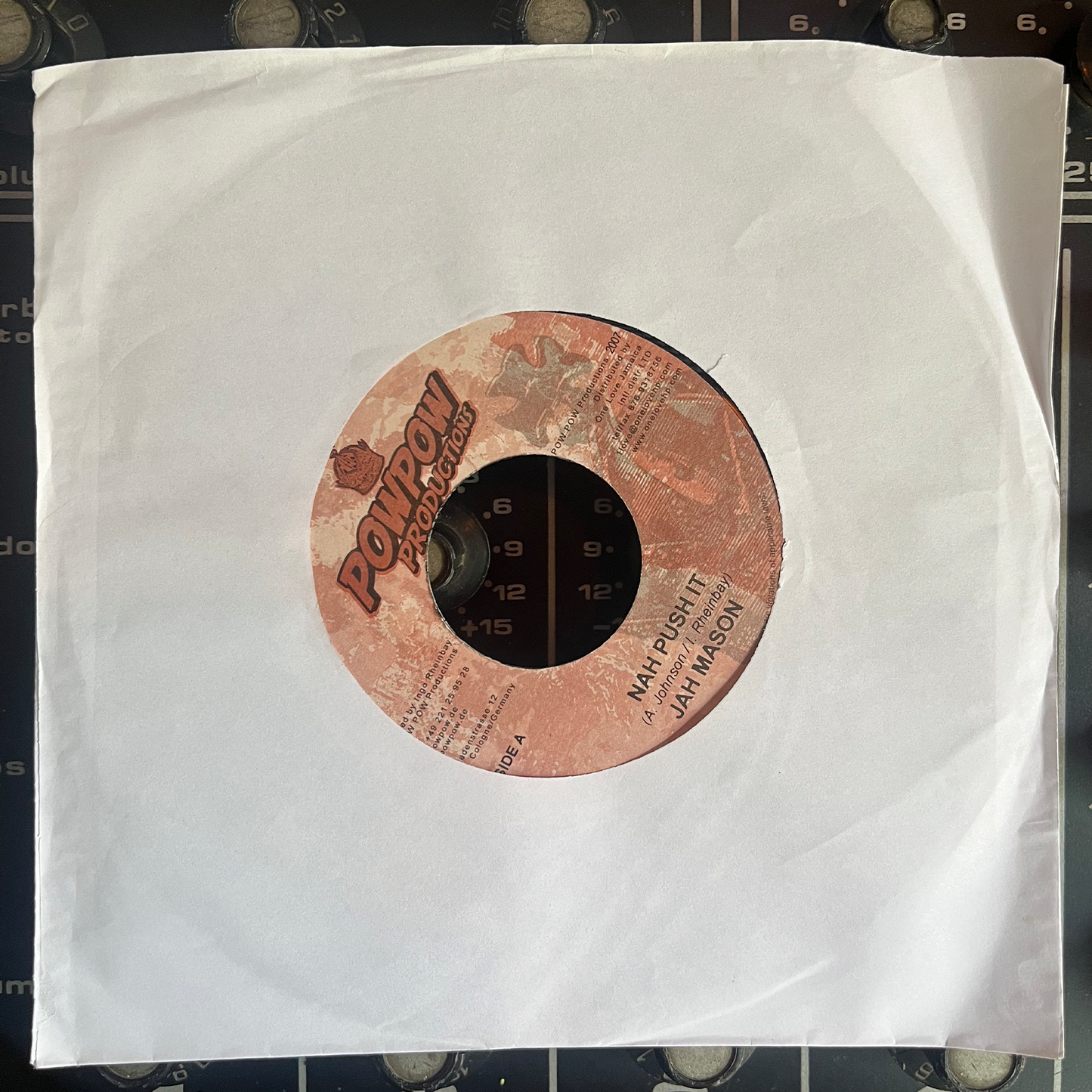7" Inch JAH MANSON , Nah Push it.