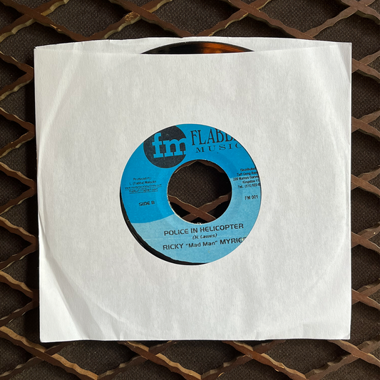 7 " Police in Helicopter, RICKY MYRIES