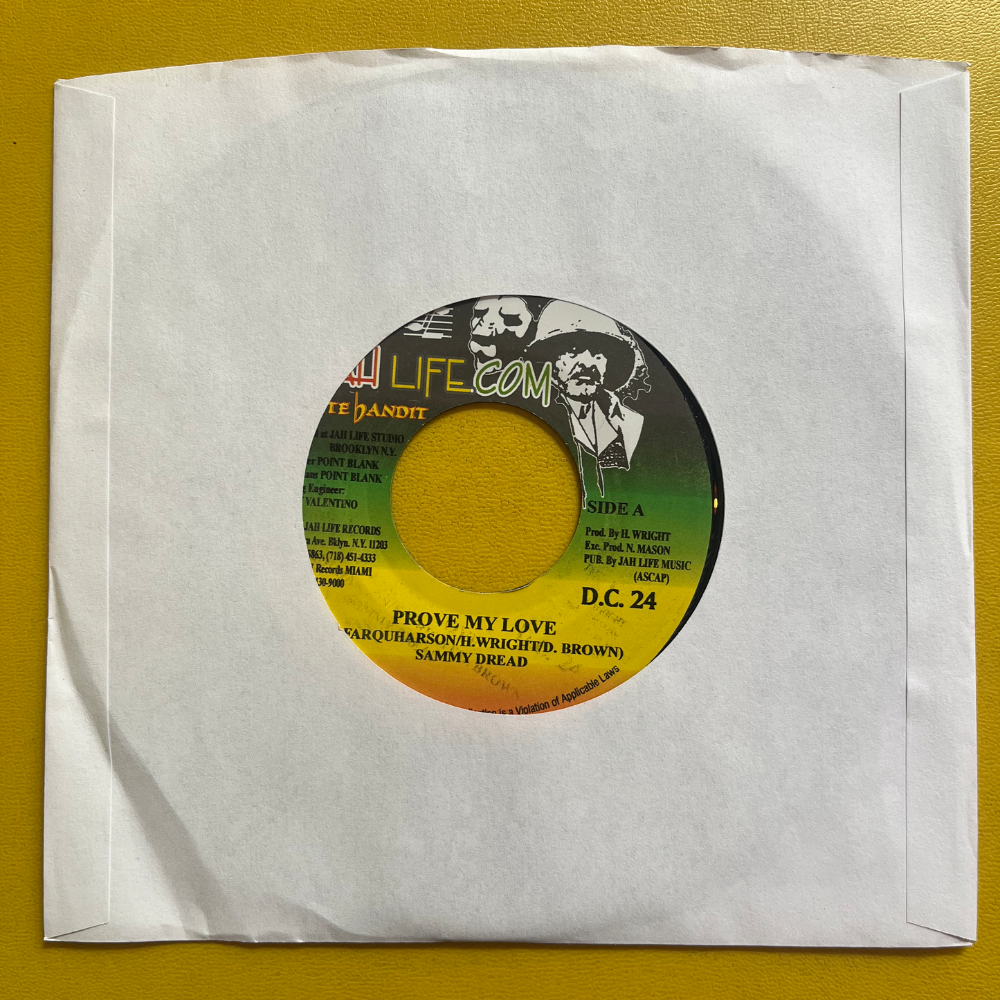 7"Inch PROVE MY LOVE