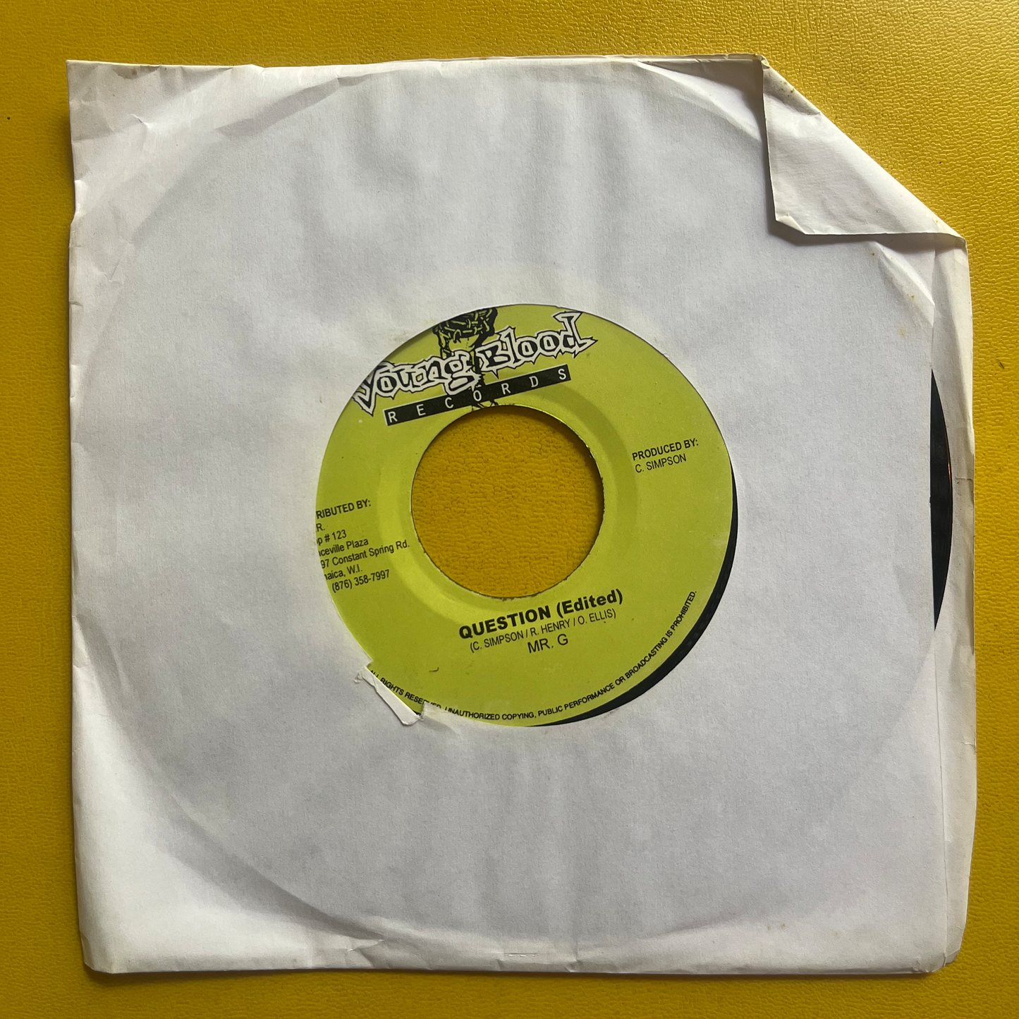 7" Inch QUESTION