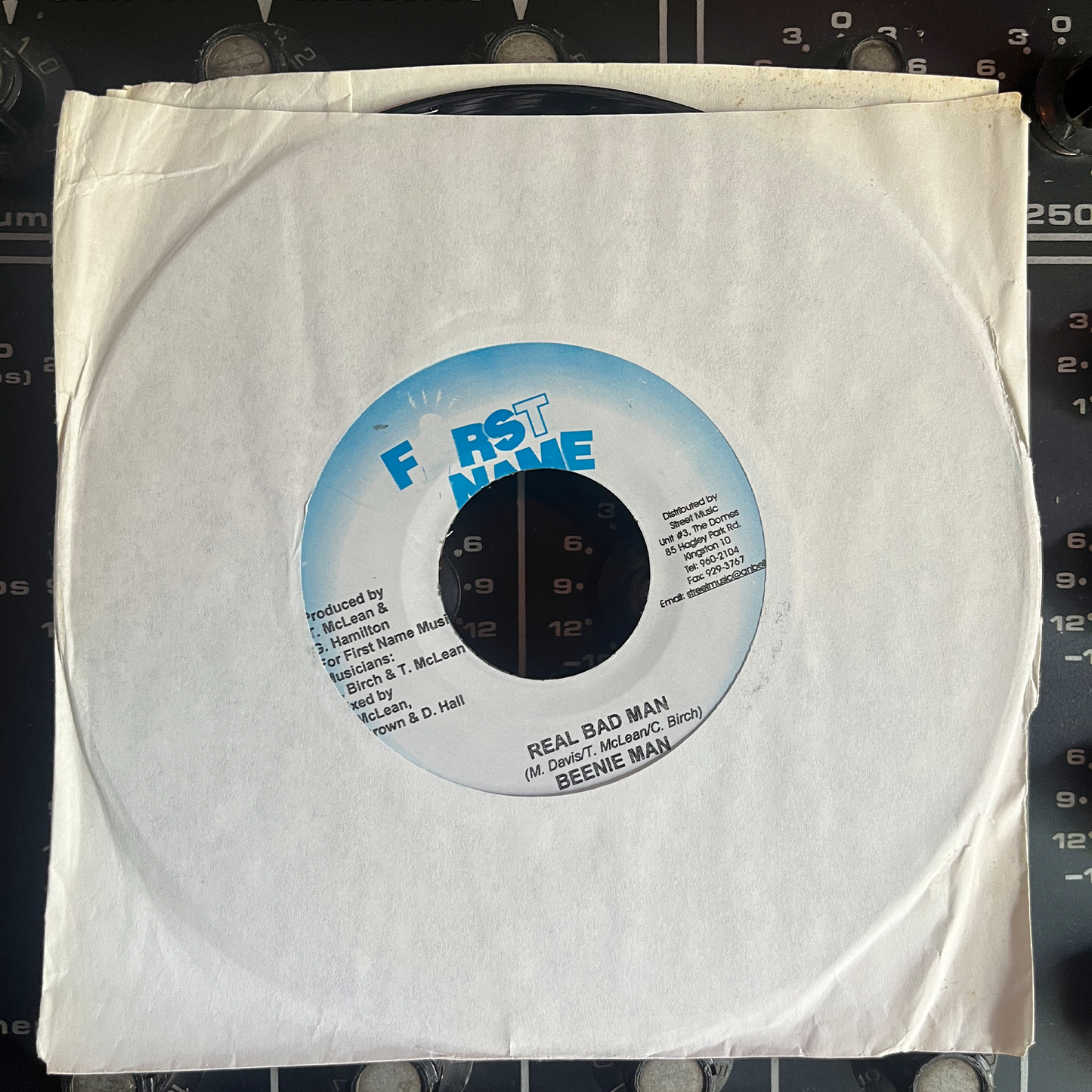 7" Inch BEENIE MAN,  Real Bad Man